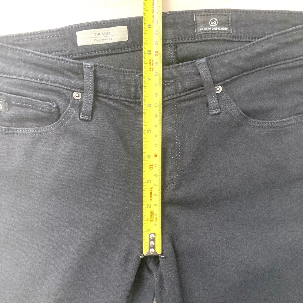 ADRIANO GOLDSCHMIED The Stilt - Skinny Jeans - Black - Size 26 - Picture 6 of 13